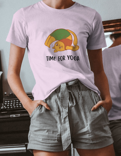 Time for Yoga T-Shirts for Women Online