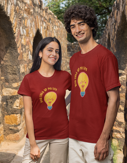 You Light Up My Life Couple T-Shirts