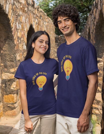 You Light Up My Life Couple T-Shirts