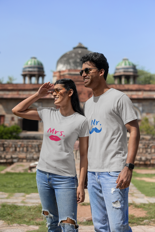 Mr. and Mrs. Couple T-shirts