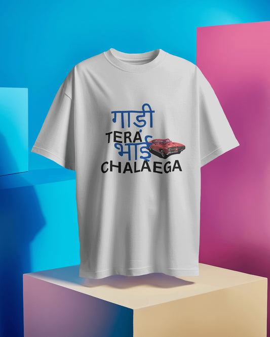 Gaddi Tera Bhai Chalega T-Shirts for Men